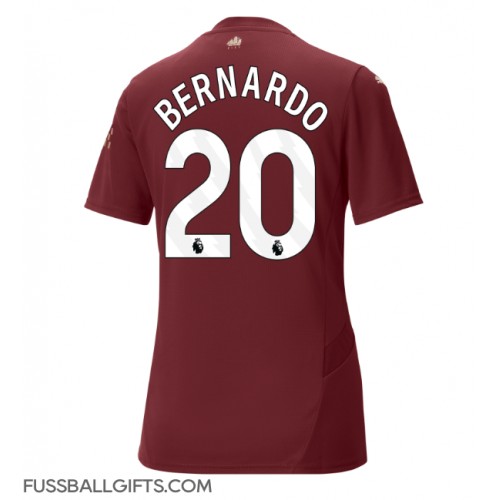 Manchester City Bernardo Silva #20 Fußballbekleidung 3rd trikot Damen 2024-25 Kurzarm